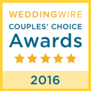 WeddingWire Couples’ Choice Award 2016