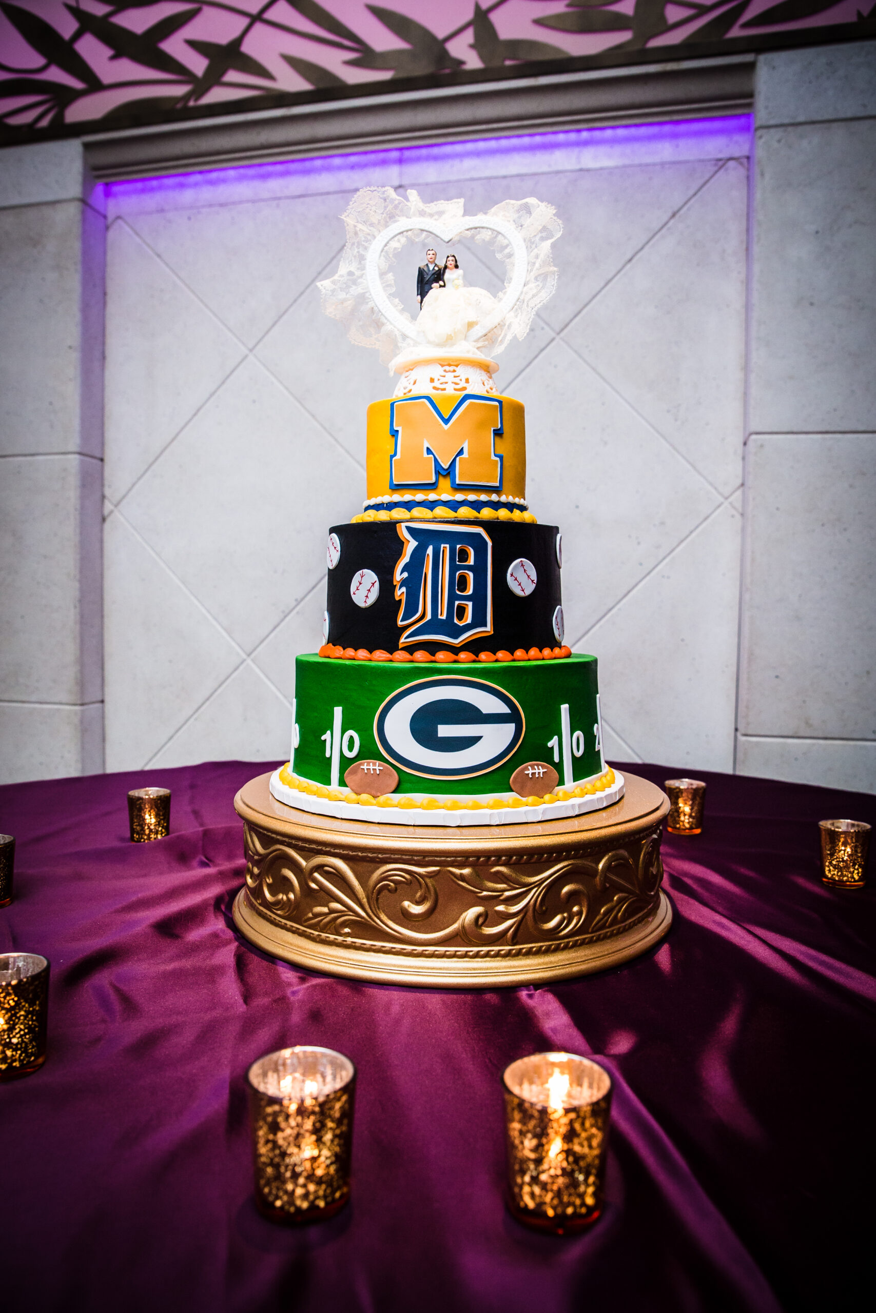 Groom's wedding cake