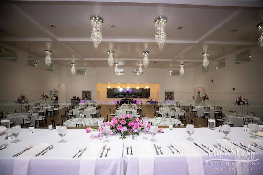 amanda and zachary reception tables
