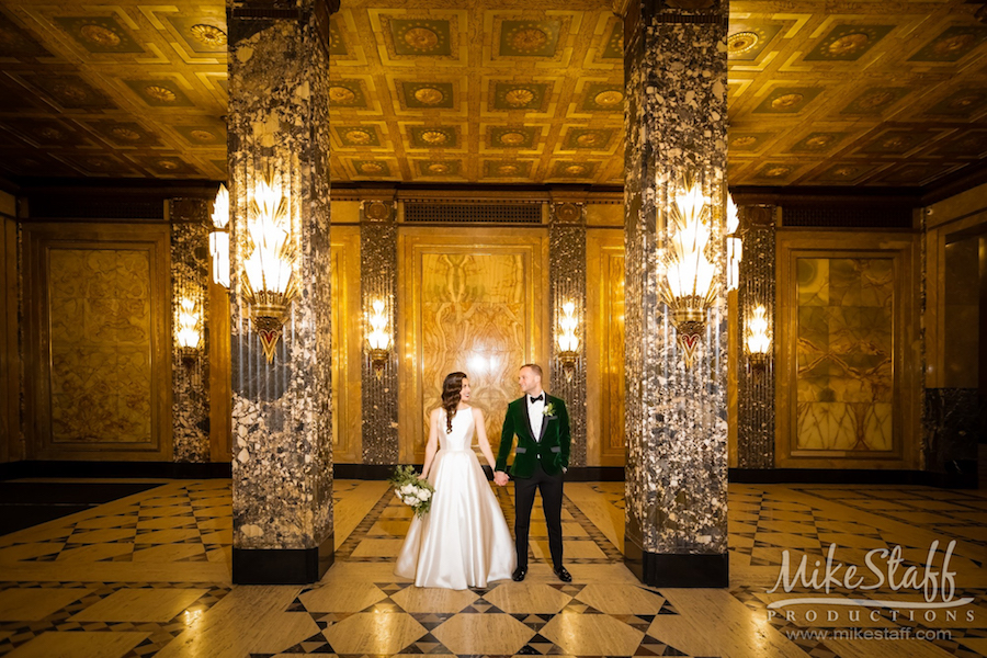 Fisher Building wedding photography detroit