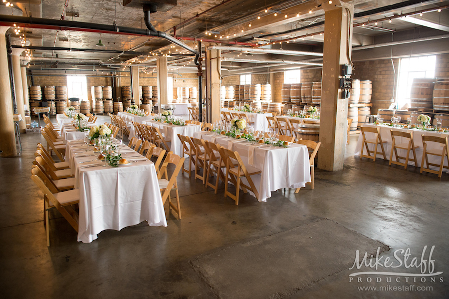 amanda and michael's detroit whiskey factory wedding