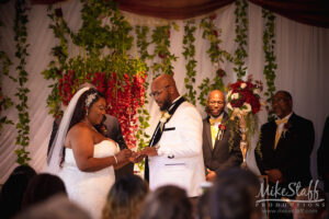Lomyda and Eric's wedding ceremony
