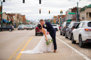 downtown rochester wedding photography