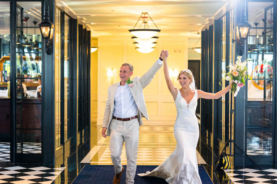 Wedding Videography capturing grand entrance Metro Detroit Wedding Music Guide wedding grand entrance