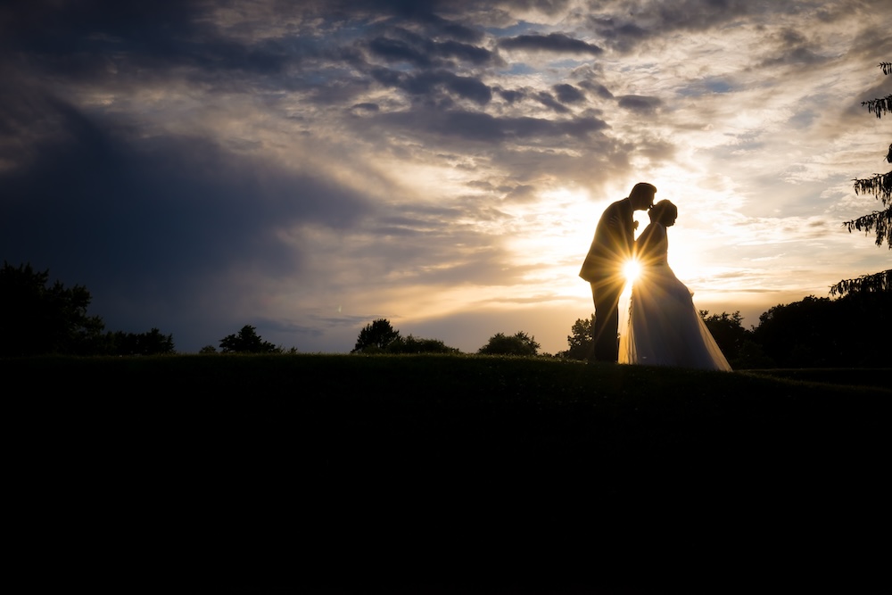 Detroit Wedding Photography_Mike Staff Productions_Lapeer CC_sunset wedding photos